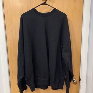 Yohji Yamamoto Black Crewneck Sweater